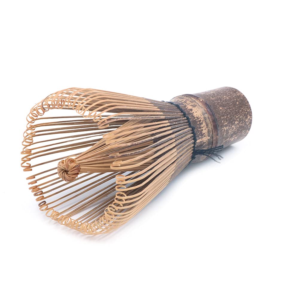 Ancllo Black Bamboo Chasen Matcha Powder Whisk Tool Japanese Tea Ceremony Accessory 80-85 Prongs