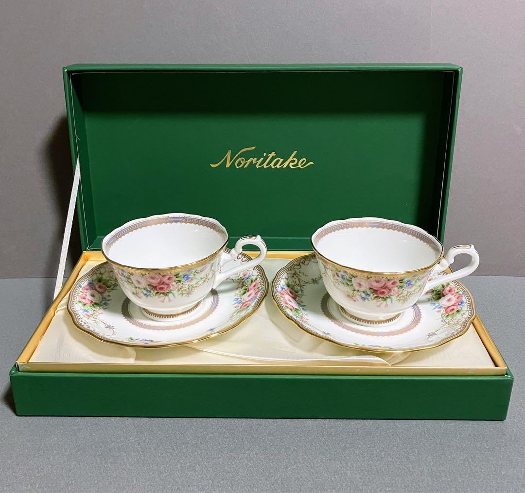 ノリタケ アフロディーテ カップ&ソーサー 2客