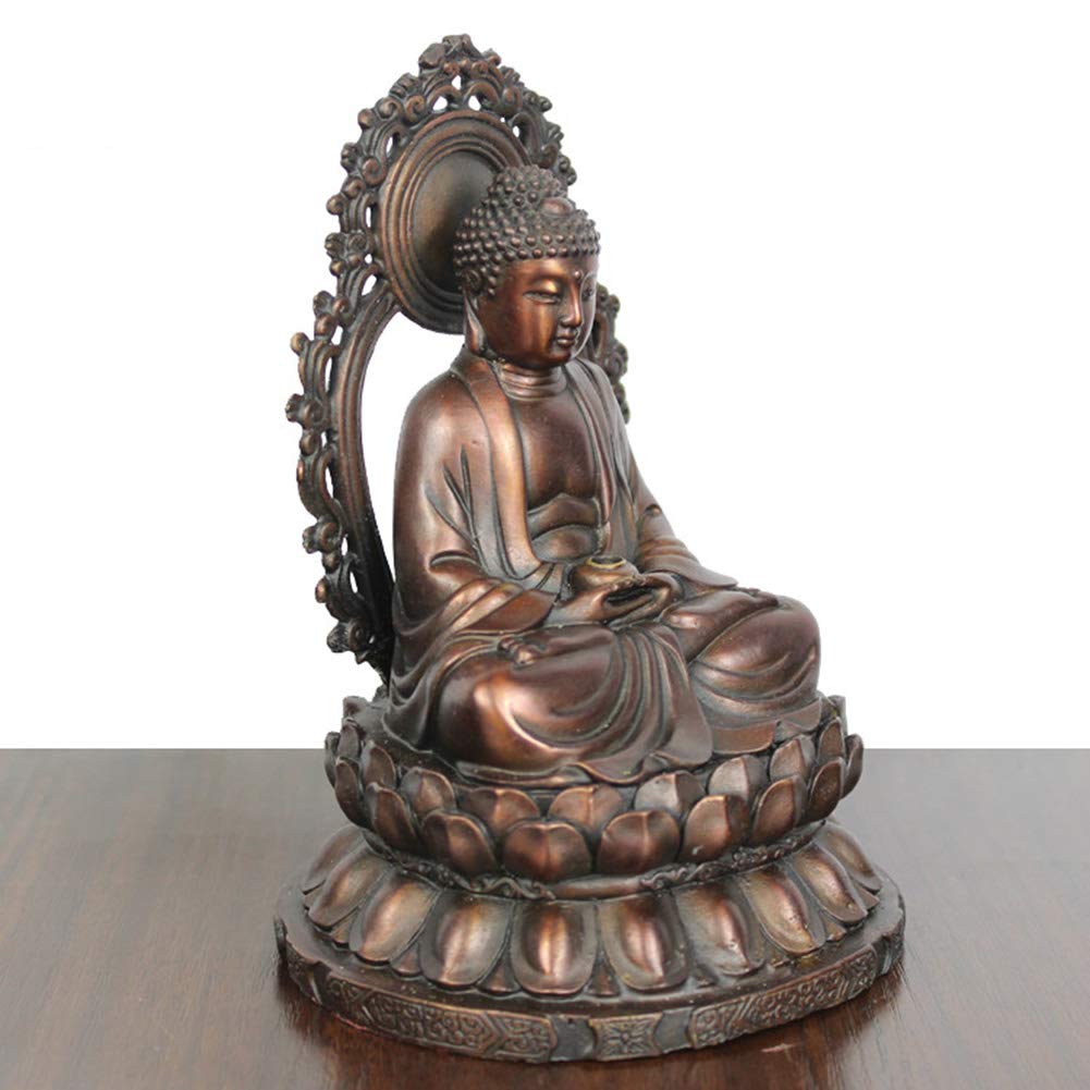 Amazon｜釈迦牟尼仏像、タイの仏像彫刻像瞑想座り姿勢が魅力的で穏やか