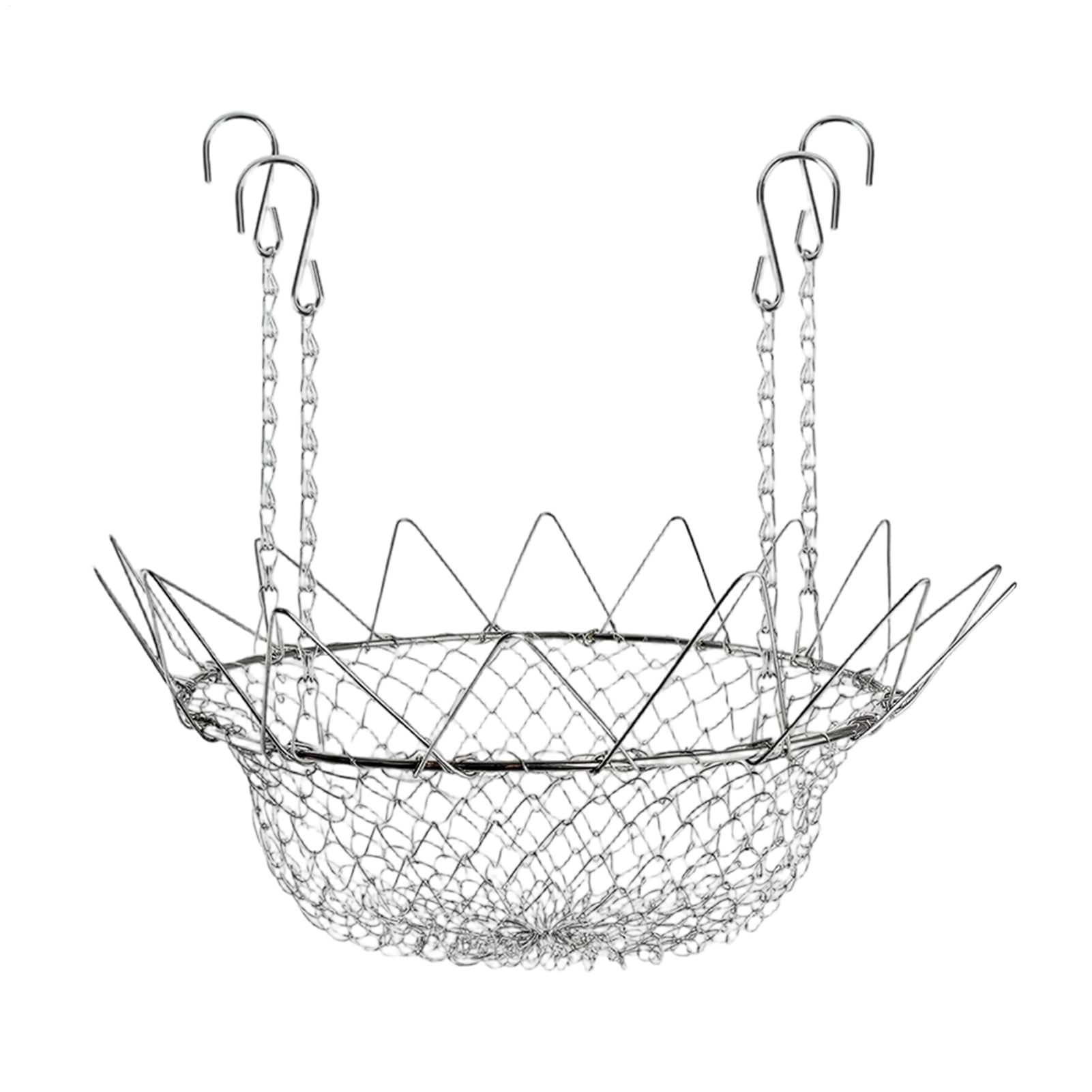 Muiltvoe Planter Inserts for Large Pots,Heavy Duty Rustproof Riser Chains,Planter Fillers Spacers | for Outdoor Indoor Potted Home Soil