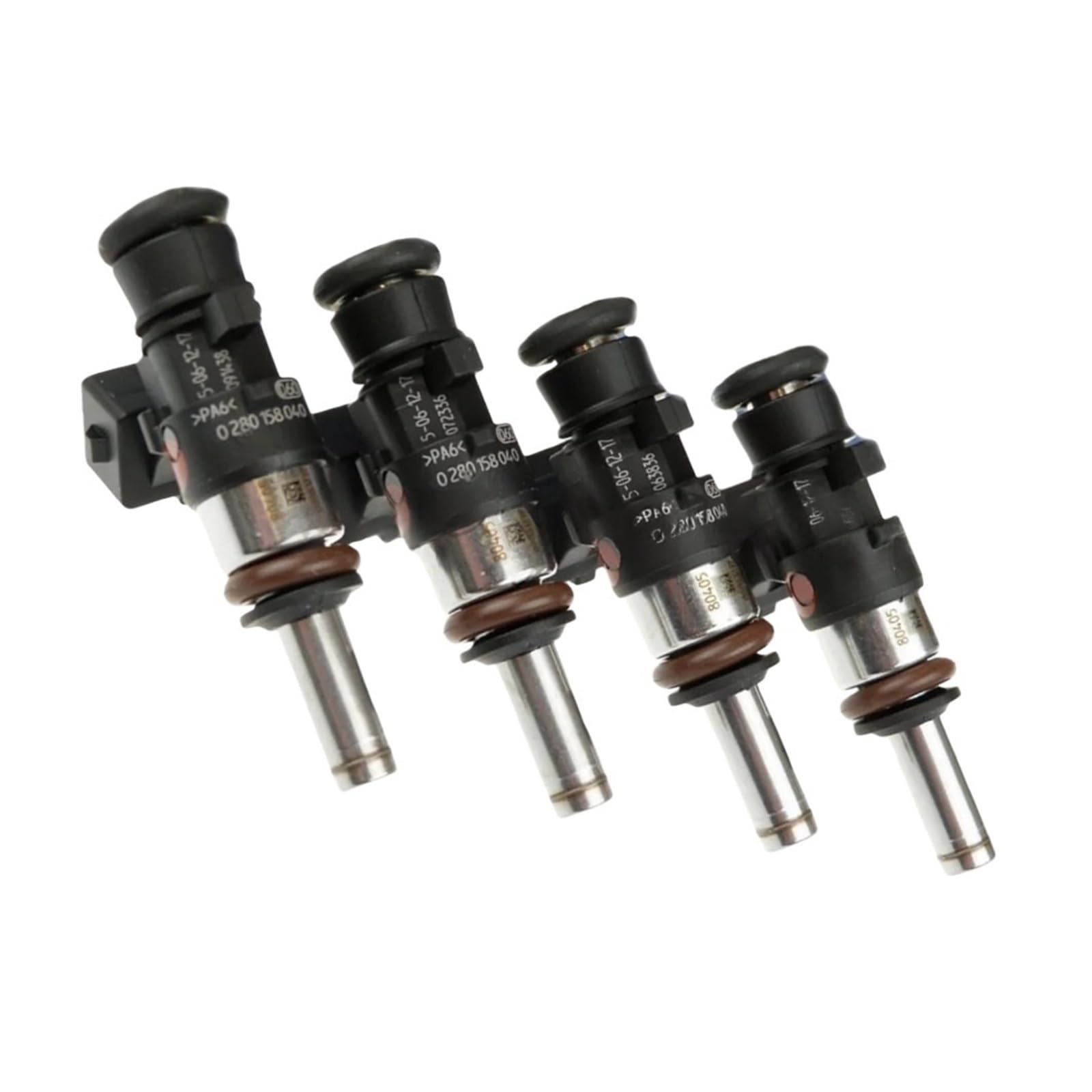 4pcs 9648129380 980cc Fuel Injectors Compatible with Bosch Nozzle Valve EV14KT Petrol 0280158040