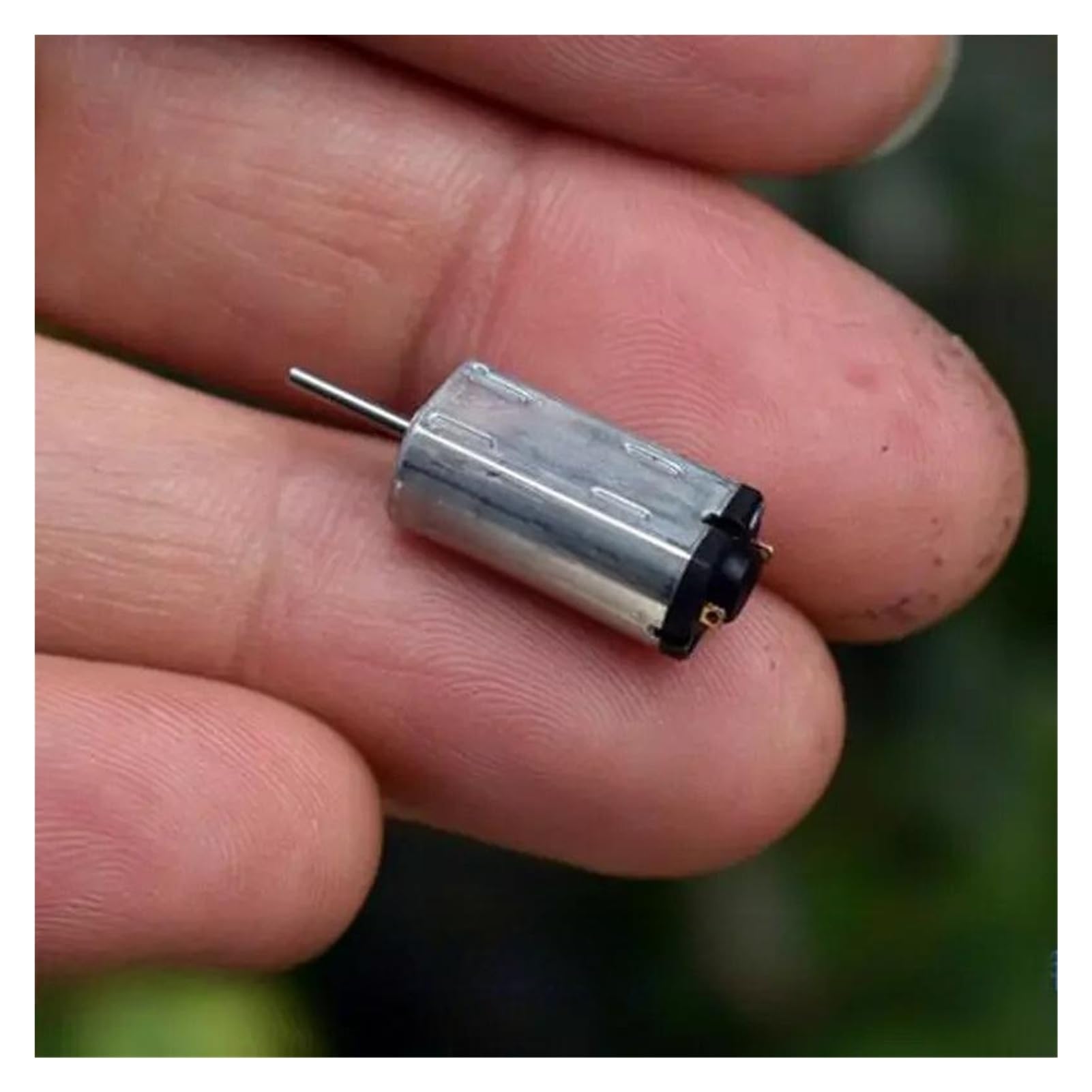 Motor eléctrico de CC 3 V-5 V alta velocidad, microimán diminuto 6 mm x 8 for modelos coches y barcos juguete, 10/50/100 unidades pieza de reparación(50pcs)