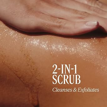 LOccitane Almond Shower Scrub, 2-In-1 Exfoliating Body Wash with Nourishing Oil Removes Dead Skin Cells & Cleanses for Smooth, Soft & Radiant Skin
