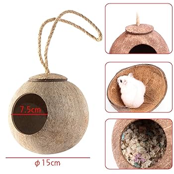 モモンガハウス(よつ葉のクローバーと黒猫) ボアベージュ 1800円 busycat六角ハウスシリーズ