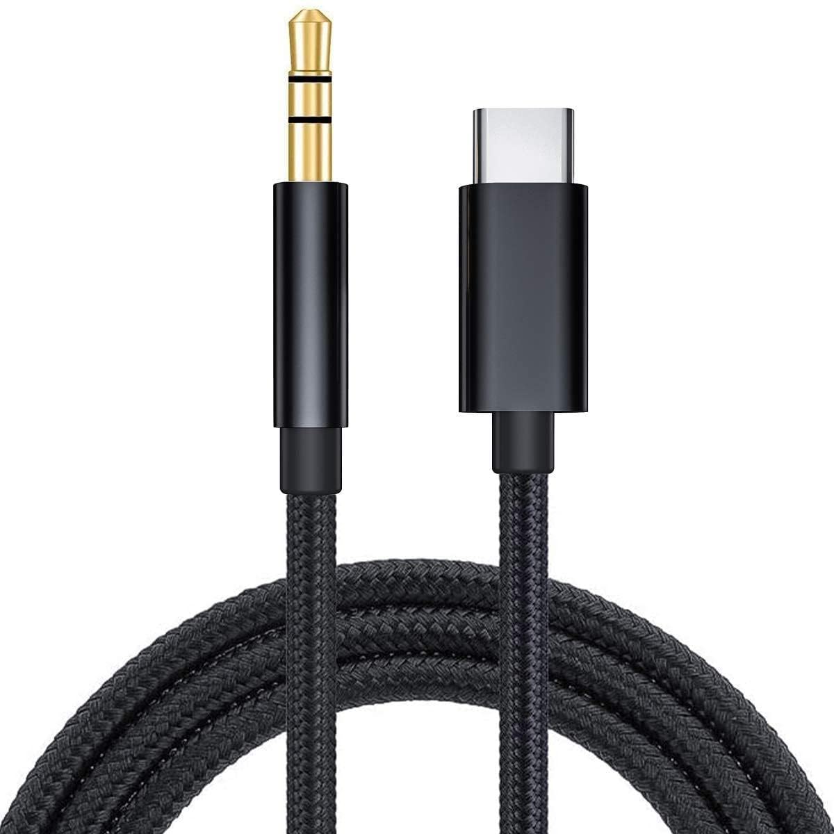 OJOS USB C Aux Cable Compatible with iPhone 15/ Pro/Max, Type C Male to 3.5mm Male Jack Adapter, Audio Cord for Car Stereo Headphones for Samsung Galaxy S21 S20 Ultra S20+, Black (B0CXPVKJG3) Amazon Price History, Amazon Price Tracker