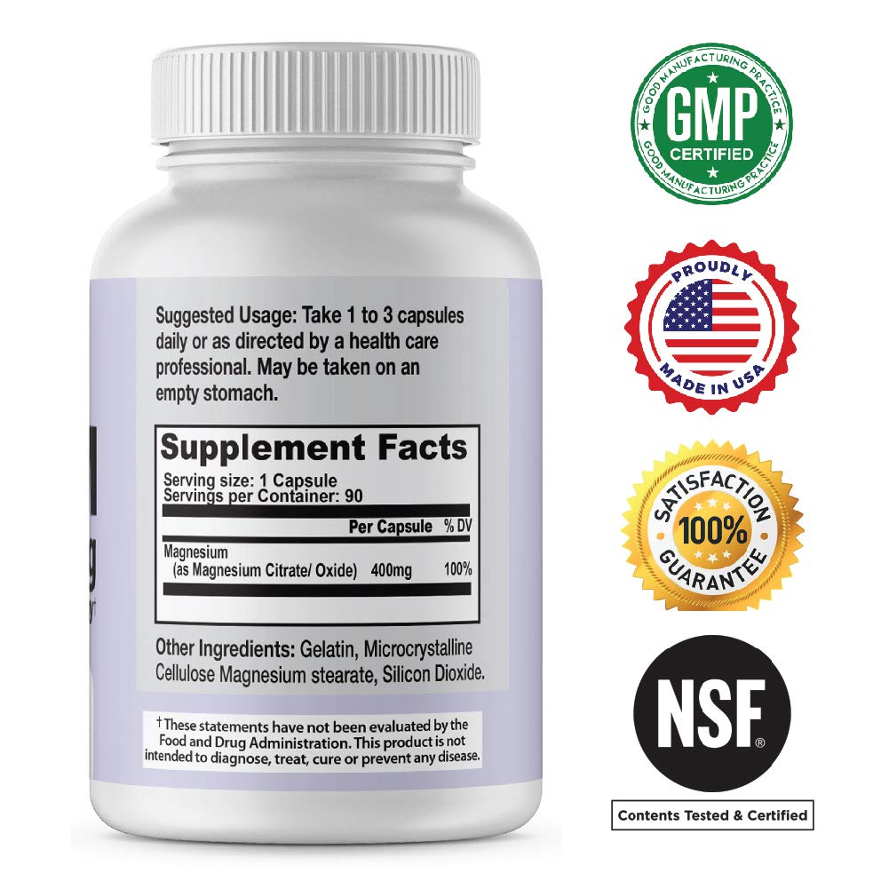 Magnesium 400 California Natural Powerful Magnesiu...B0845TXVFJ