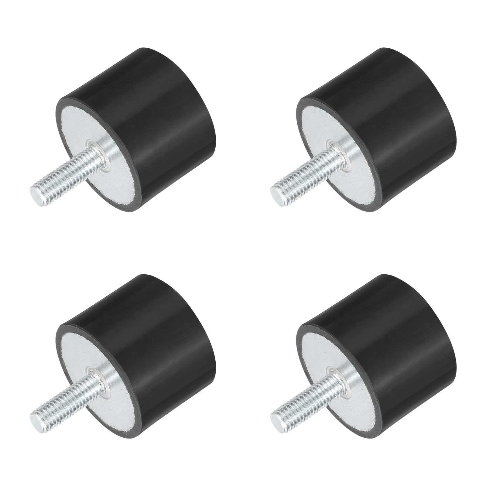 uxcell M6x1.0mm Thread Rubber Mounts, Vibration Isolators, Cylindrical Shock Absorber with Studs 20 x 30mm 4pcs — Amazon image 32