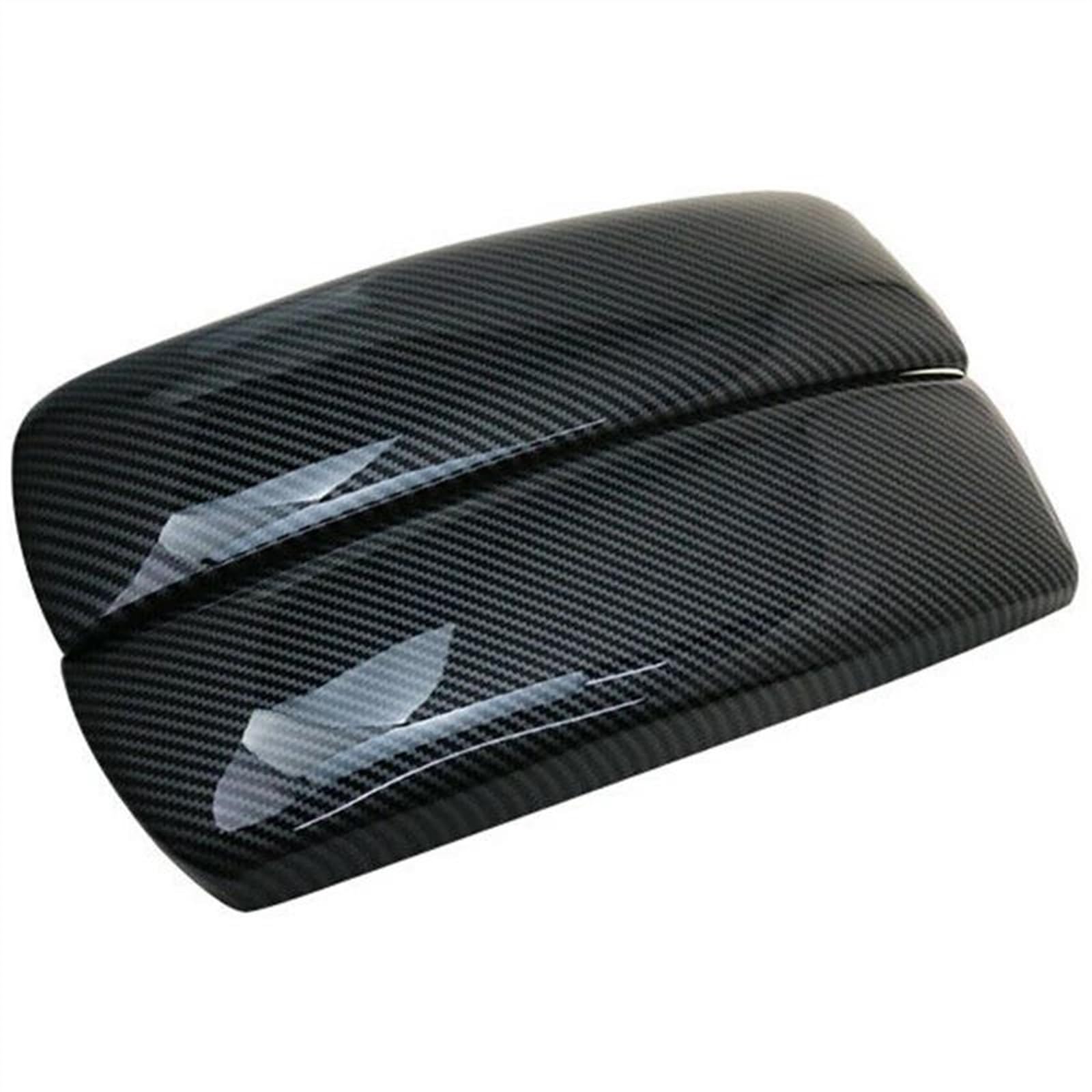 Car Decoration Carbon Fiber Car Storage Box Panel Cover Armrest Box Panel for X5 X6 E70 E71 Center Console Decoration Stickers