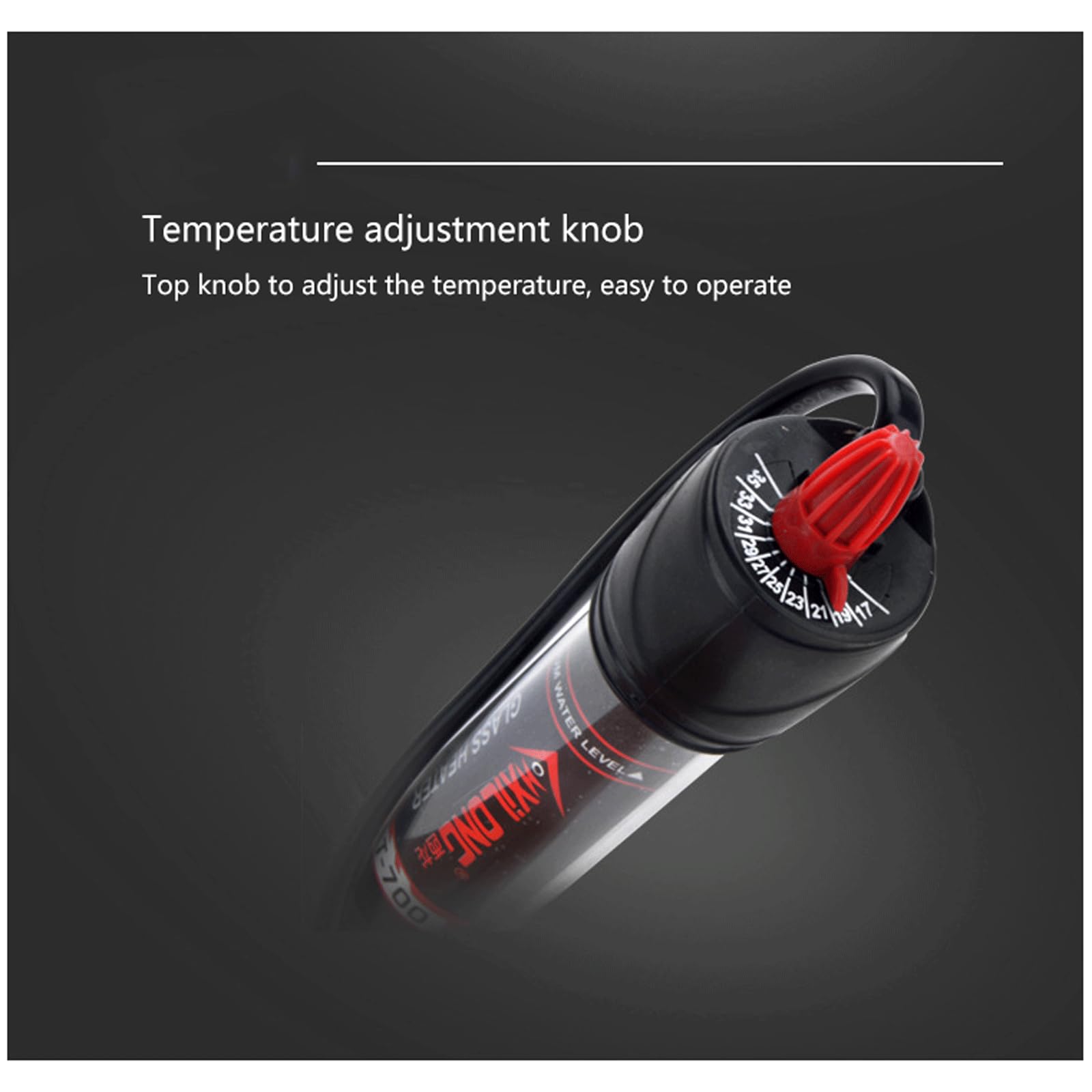 Calentador De Acuario De Varilla De Calefacción De Tanque De Peces con Cubierta Protectora,300W