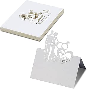 15 Supporti Segnaposto Per Matrimonio - In Metallo Argentato, Per Tavoli, Eventi, Ristoranti - Foto 10