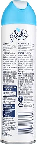 Miniatura 2 de Glade Clean Linen - Ambientador en aerosol de 8 onzas (paquete de 12)