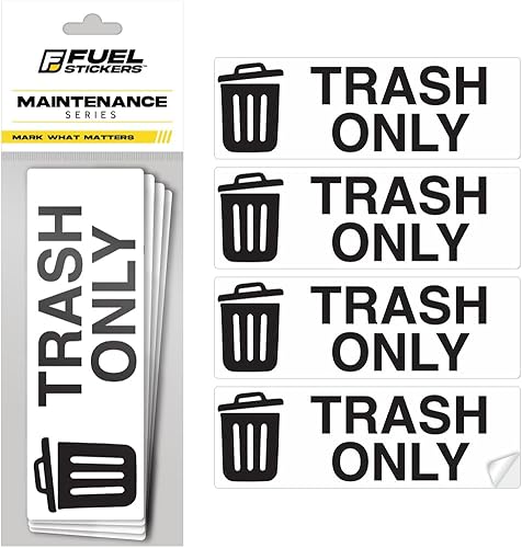 Miniatura 8 de Adhesivo de compost, etiqueta para contenedores de residuos orgánicos, resistente, clasificación para exteriores, ultra duradera y resistente a la