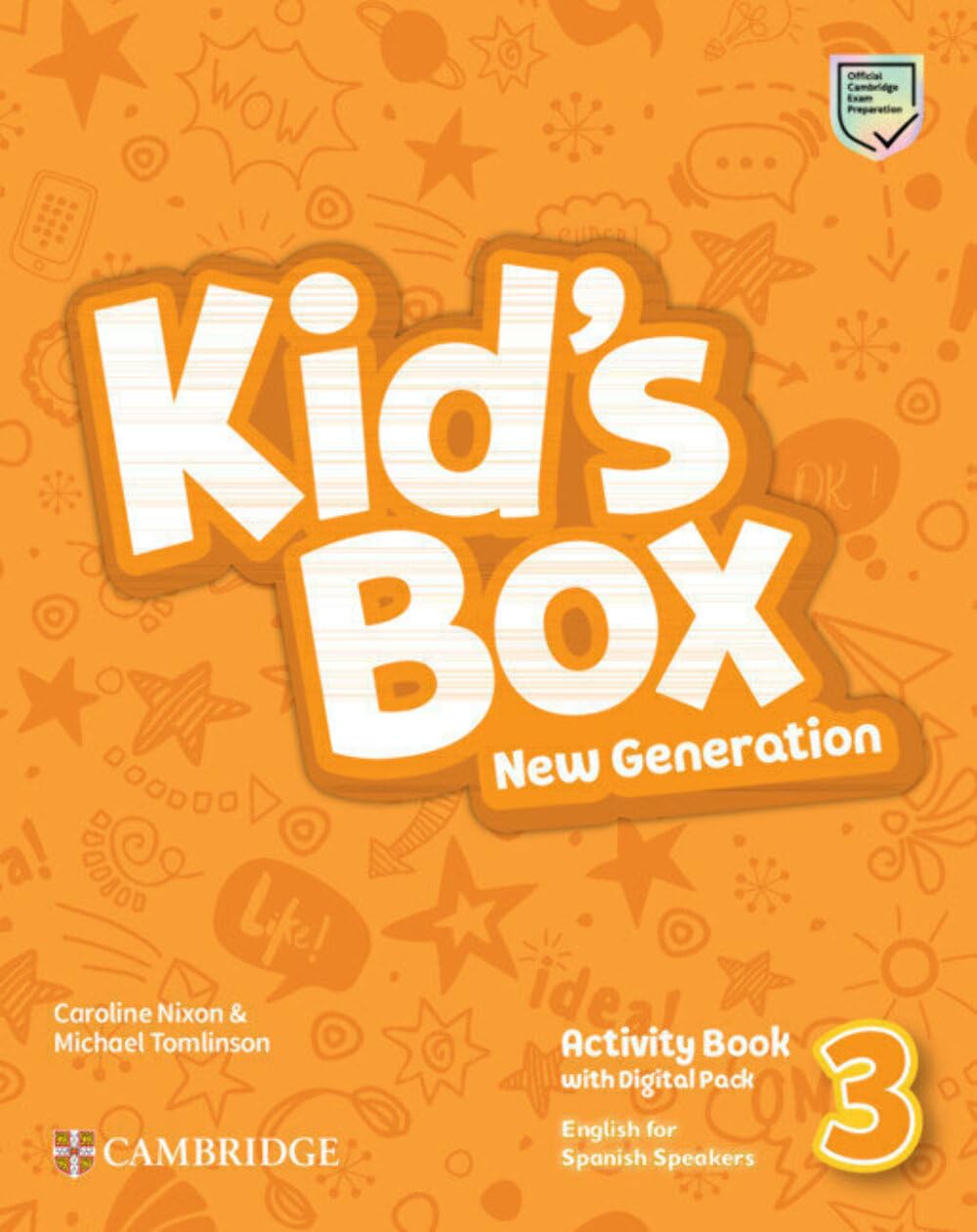 Kid's Box New Generation English for Spanish Speakers Level 3 Activity Book with Home Booklet and Digital Pack (CAMBRIDGE)