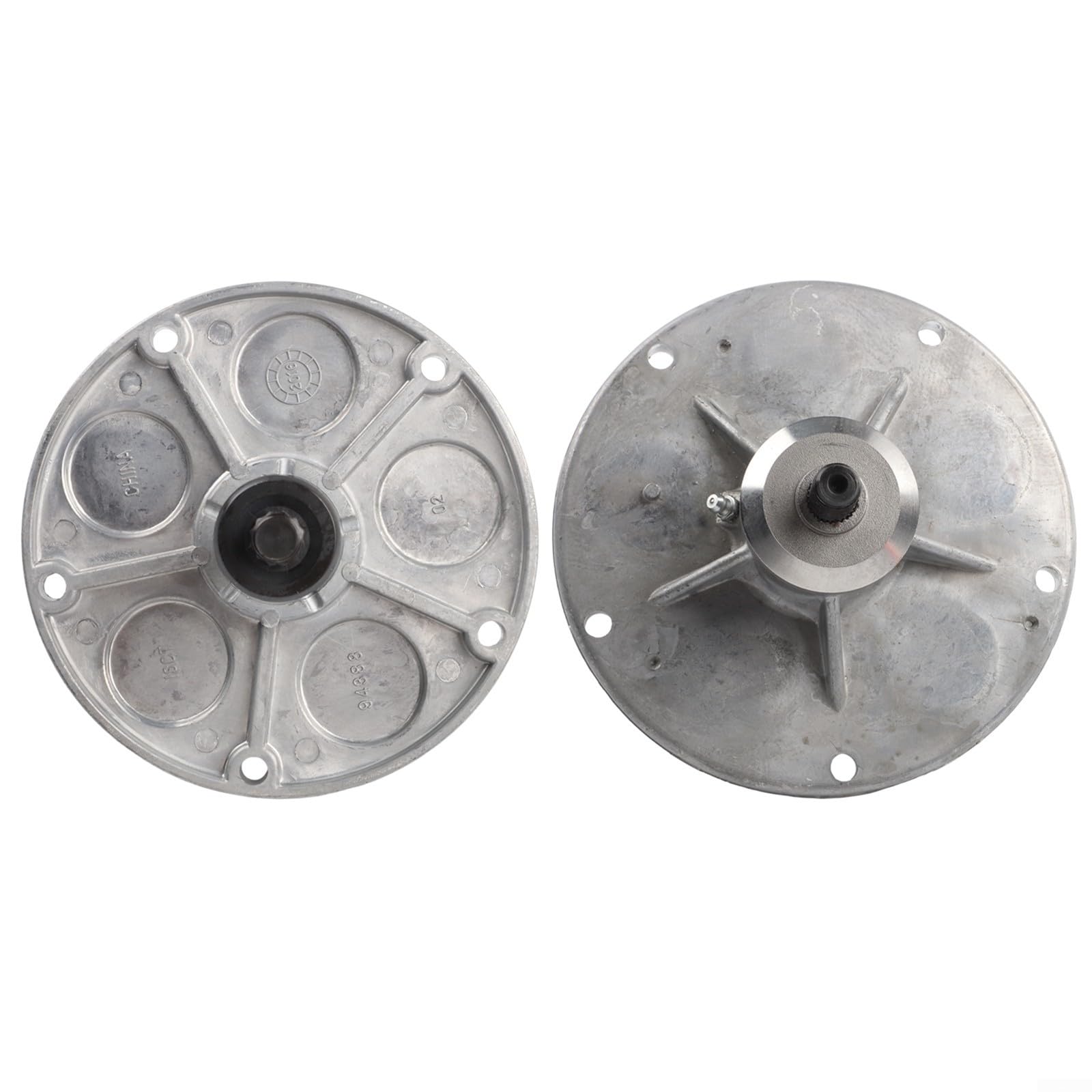 Yhenlovtt Conjunto de husillo de cortacésped para tractores de césped Murray, construcción de metal resistente, compatible con tamaños de cubierta de 38, 40, 42 y 46 pulgadas y piezas OEM