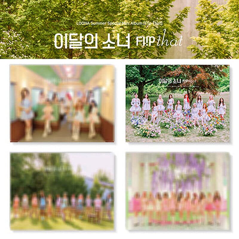 MONTHLY GIRL LOONA FLIP THAT Summer Special Mini Album ( B Ver. +PRE-ORDER ITEM+STORE GIFT CARD ) K-POP SEALED