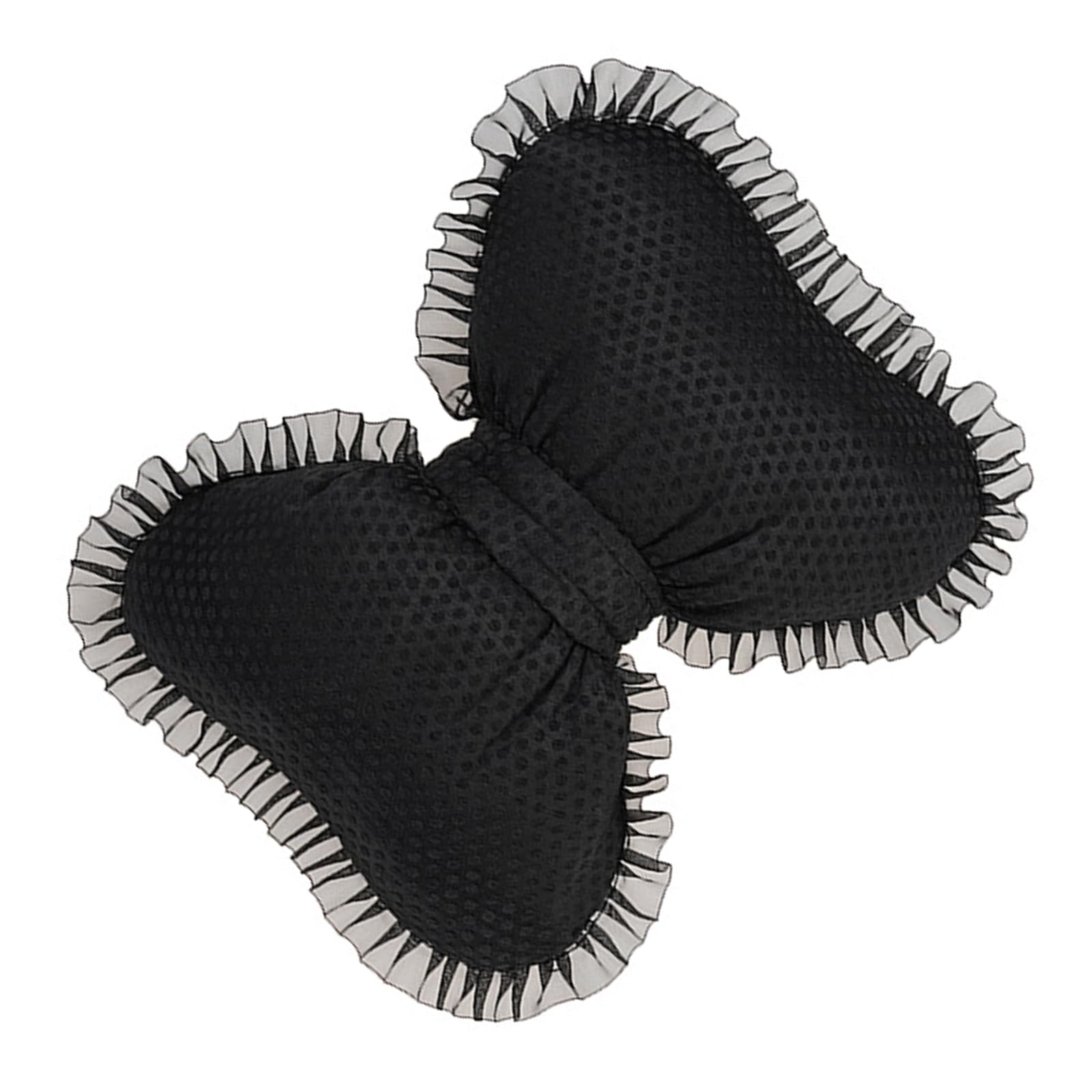 Buxuaaaa Pillow Bowknot Shape for Head Neck Relaxation Living Room Bedroom or Soft PP Filled Decoration Pillow