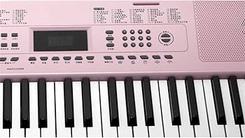 ☆ 電子ピアノ 88鍵盤 ピンク キーボード ピアノ CEULA MIDI対応 Amazon | 電子キーボードピアノ ピンクスマート電子オルガンアダルト61