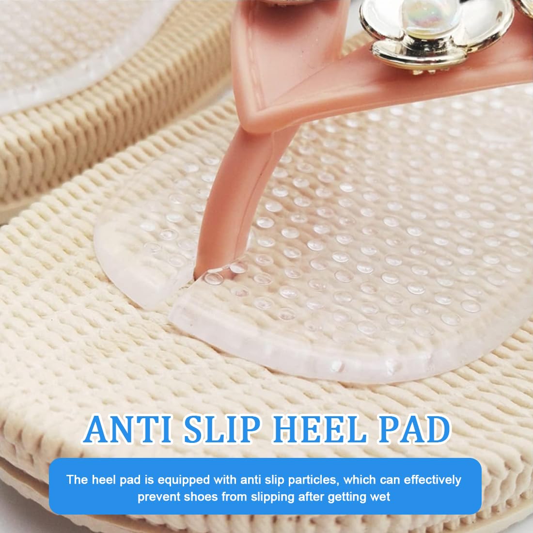 JEYORZY 2 paia protezioni dita piedi silicone trasparenti