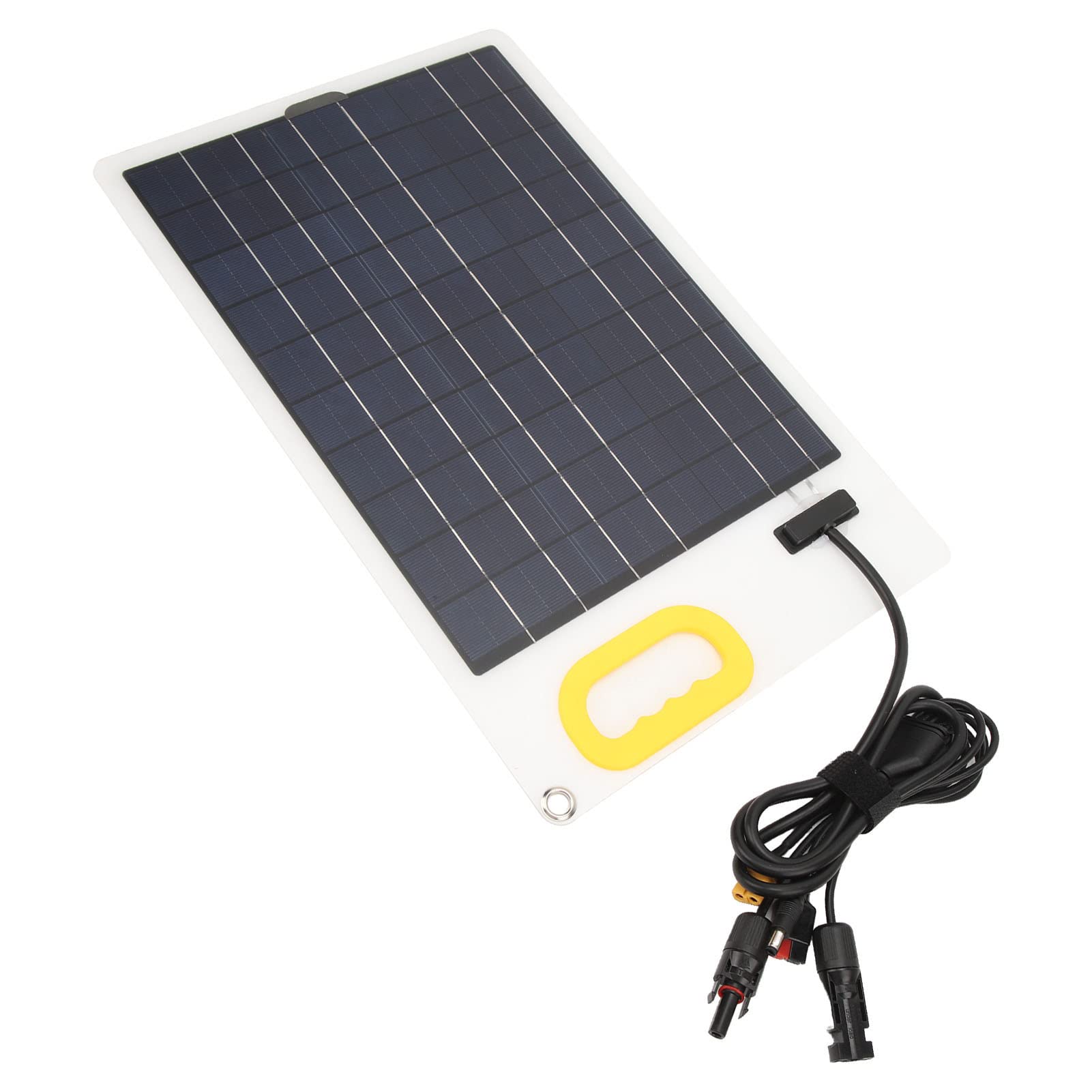RV Solar Panel Kit, RV Battery Maintainer 100W Polysilicon Kit, für mit 30A MPPT Controller Dual USB Port Campers Controller, Port, Wasserdicht und Langlebig