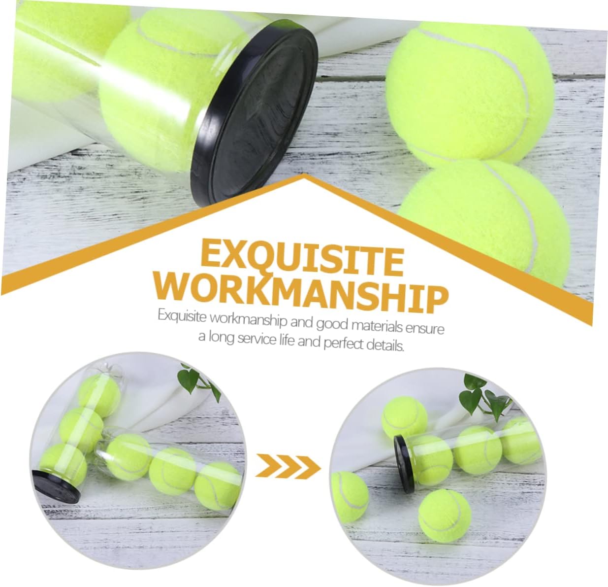 Tennis Ball Holder Transparent Container for Storage of and Balls Convenient and Sports Supply