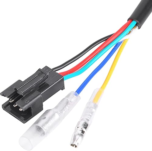 Miniatura 9 de LIANGLIDE Disyuntor del voltaje de la batería de Digitaces de la pantalla LCD del acelerador del pulgar para el vehículo eléctrico