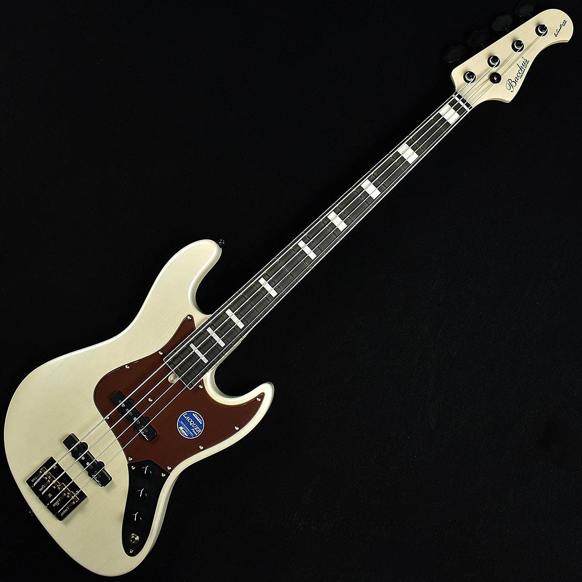 Amazon | Bacchus WOODLINE 417 WBDP S/N：140591 エレキベース