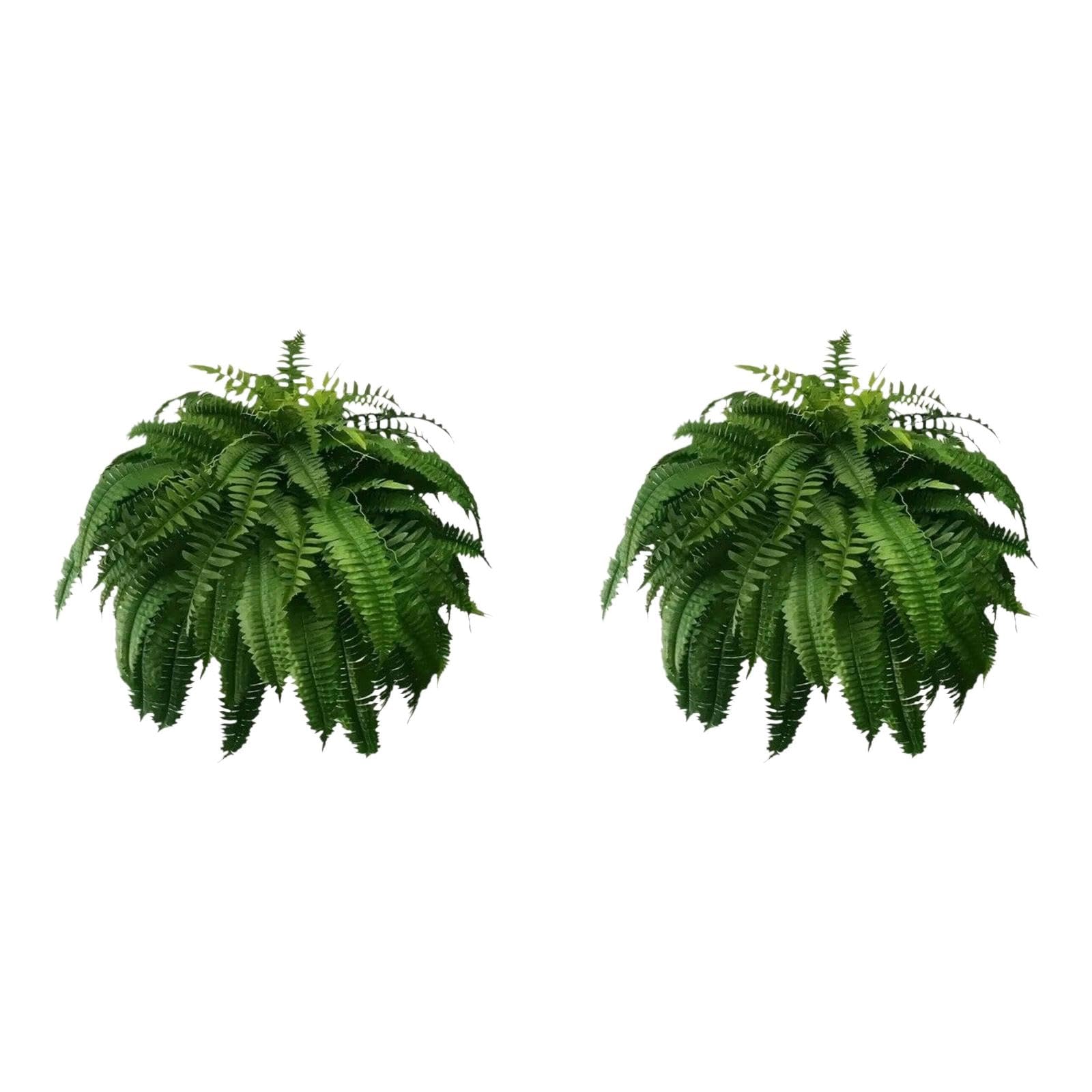 Helechos artificiales grandes TEEKU plantas verdes para decoración de bodas y recepción interior