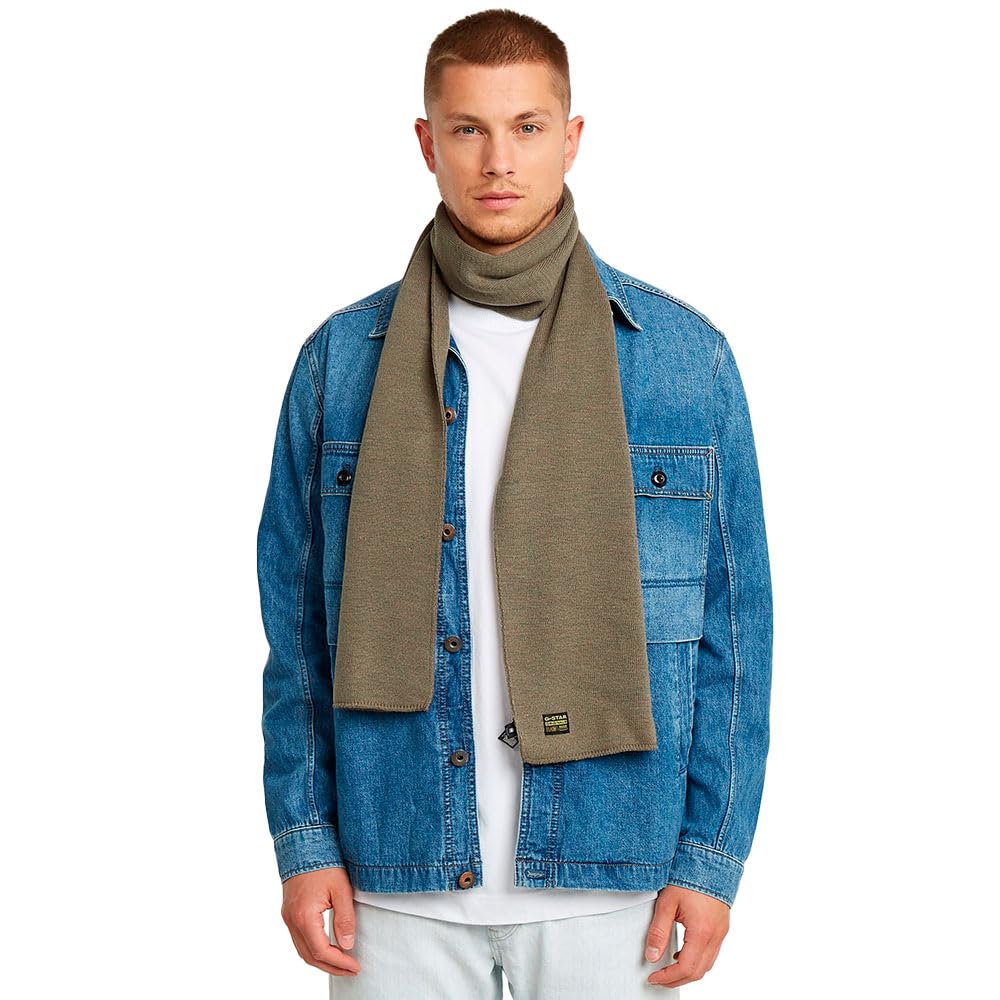 G-Star Men's Effo Scarf, Brown (turf D17793-C754-273), PC