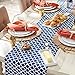 DII Lattice Tabletop Collection, Table Runner, 14x108, Nautical Blue