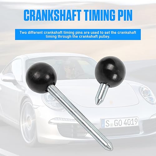 Miniatura 6 de CMTOOL Kit de herramientas de sincronización de alineación de bloqueo de tensión del árbol de levas del motor compatible con Porsche Cayenne