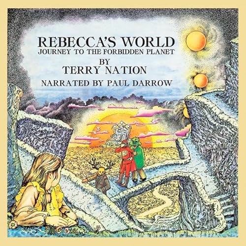 Rebecca's World Audiolibro Por Terry Nation arte de portada