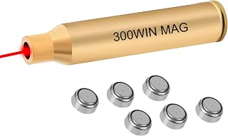 360 Tactical 300WIN MAG Sight Cartridge Red Laser Bore Boresighter Caliber for Rifles Hunting Bore Sight