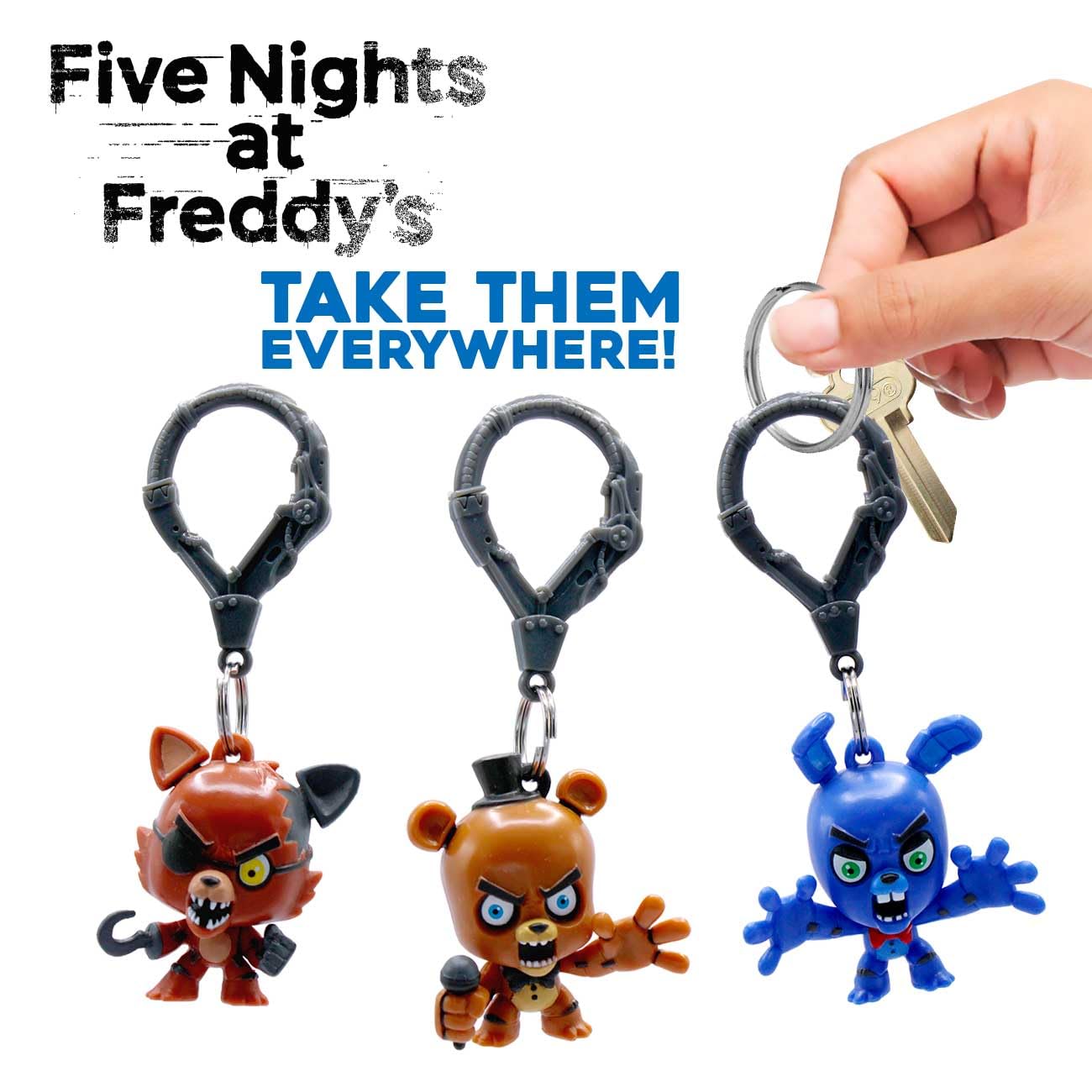 Just Toys LLC Five Nights at Freddy's Rucksackaufhänger (Five Nights at Freddy's Rucksackaufhänger)