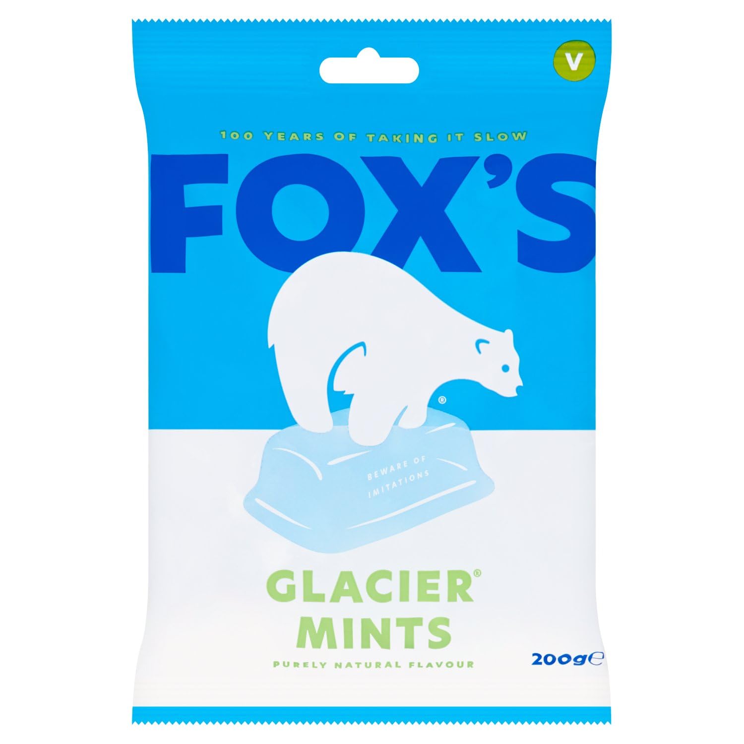 Amazon.com : Fox's Glacier Mints 200g Bag : Grocery & Gourmet Food