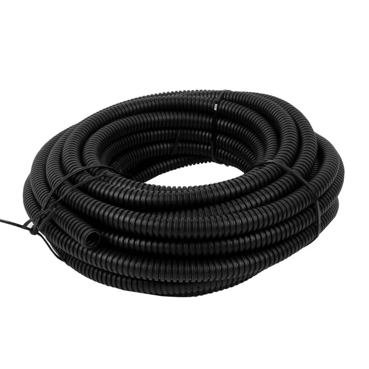 MOCNT Conduit Cable Auto Non Split Loom Tubing Wire Polyethylene Corrugated Flexible Conduit Tube Cable Management Sleeve Protection Pipe Cable Tidy Organiser Trunking 18mm 10meter