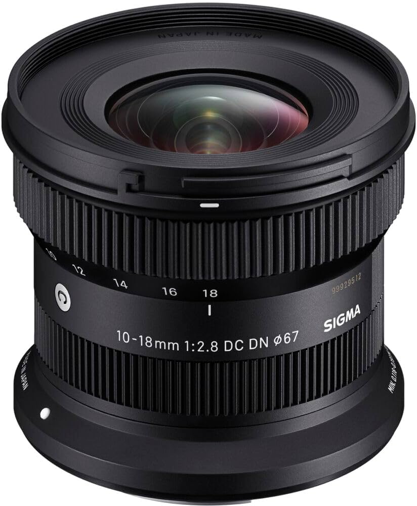 SIGMA 10-18mm F2.8 DC DN Eマウント Amazon.com : Sigma 10-18mm F2.8 DC DN Contemporary Lens for
