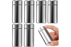 Dicunoy 6-Pack 3 oz Travel Jars with Lids