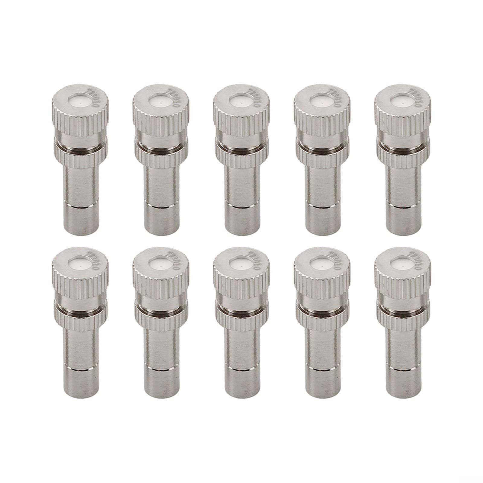 Buses de brumisation jardin 0.8mm avec buse à pression lot de 10