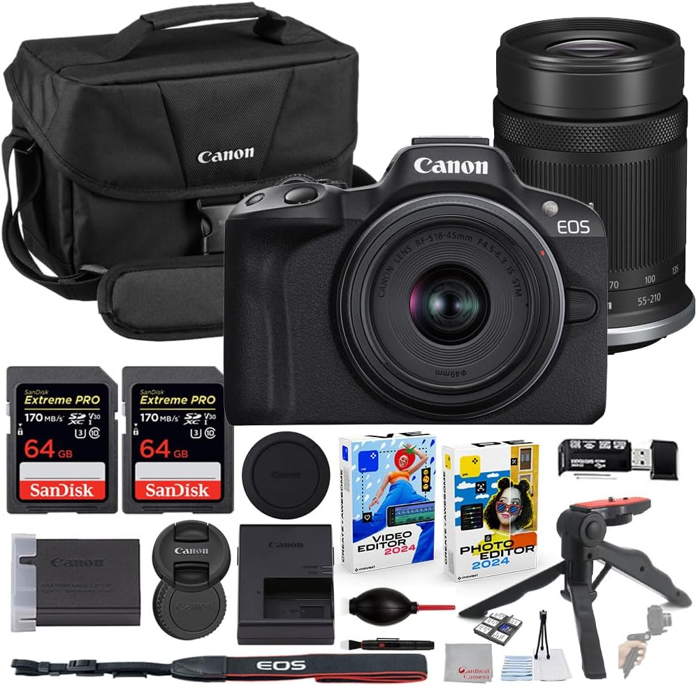 Canon EOS R50 Mirrorless Camera with 18-45mm Philippines Ubuy