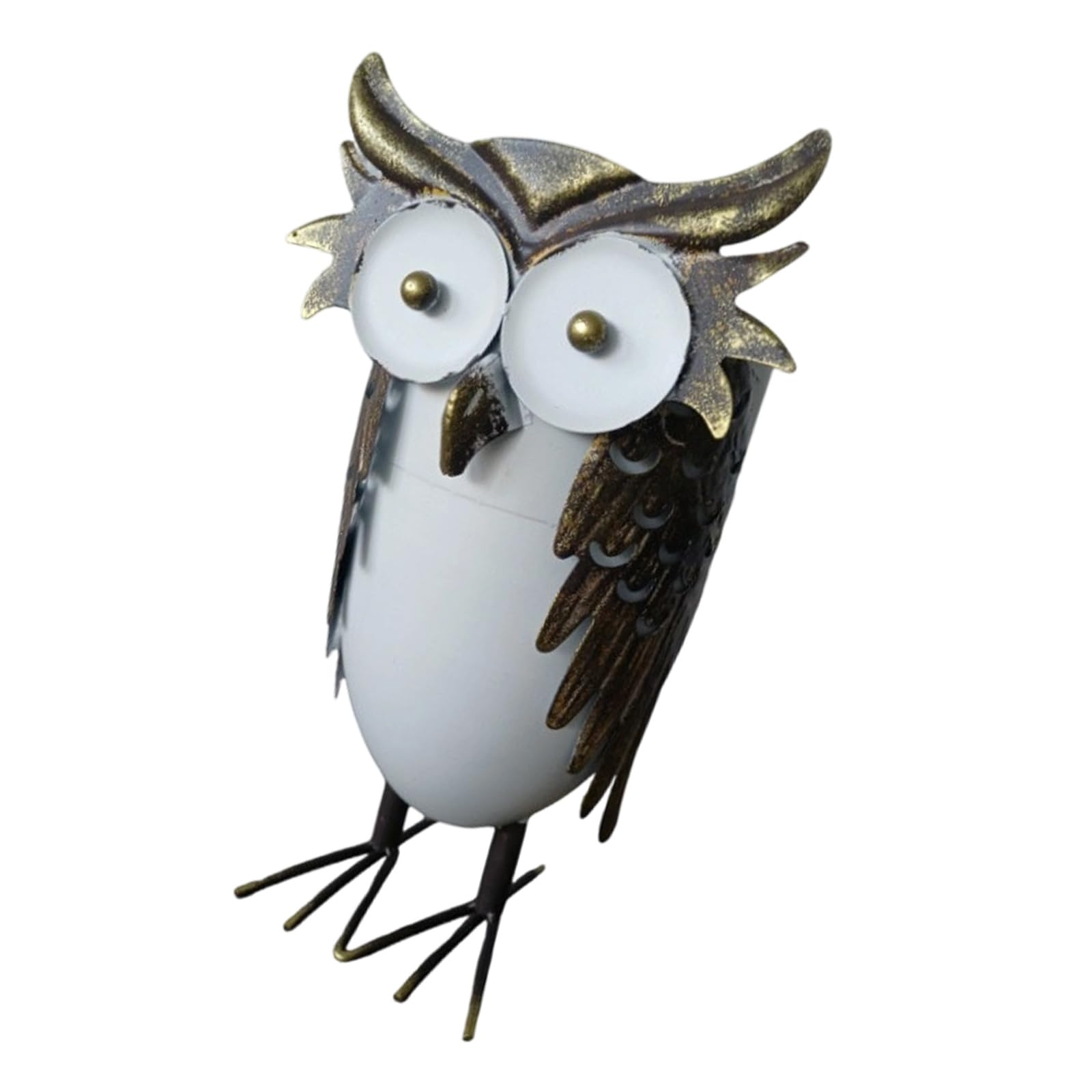 YROHGKPN Owl Themed Iron Garden Planter Flower Pots for Decorative Use Weather Resistant and Portable for Outdoor Spaces Rustproof Planter