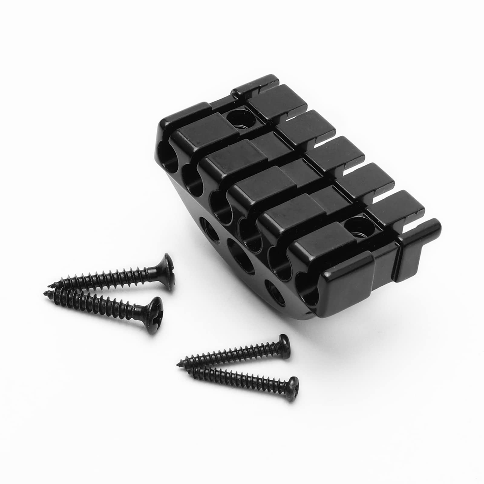 Amazon | Unxuey 6弦ヘッドレスギターロックナット弦ロックナット