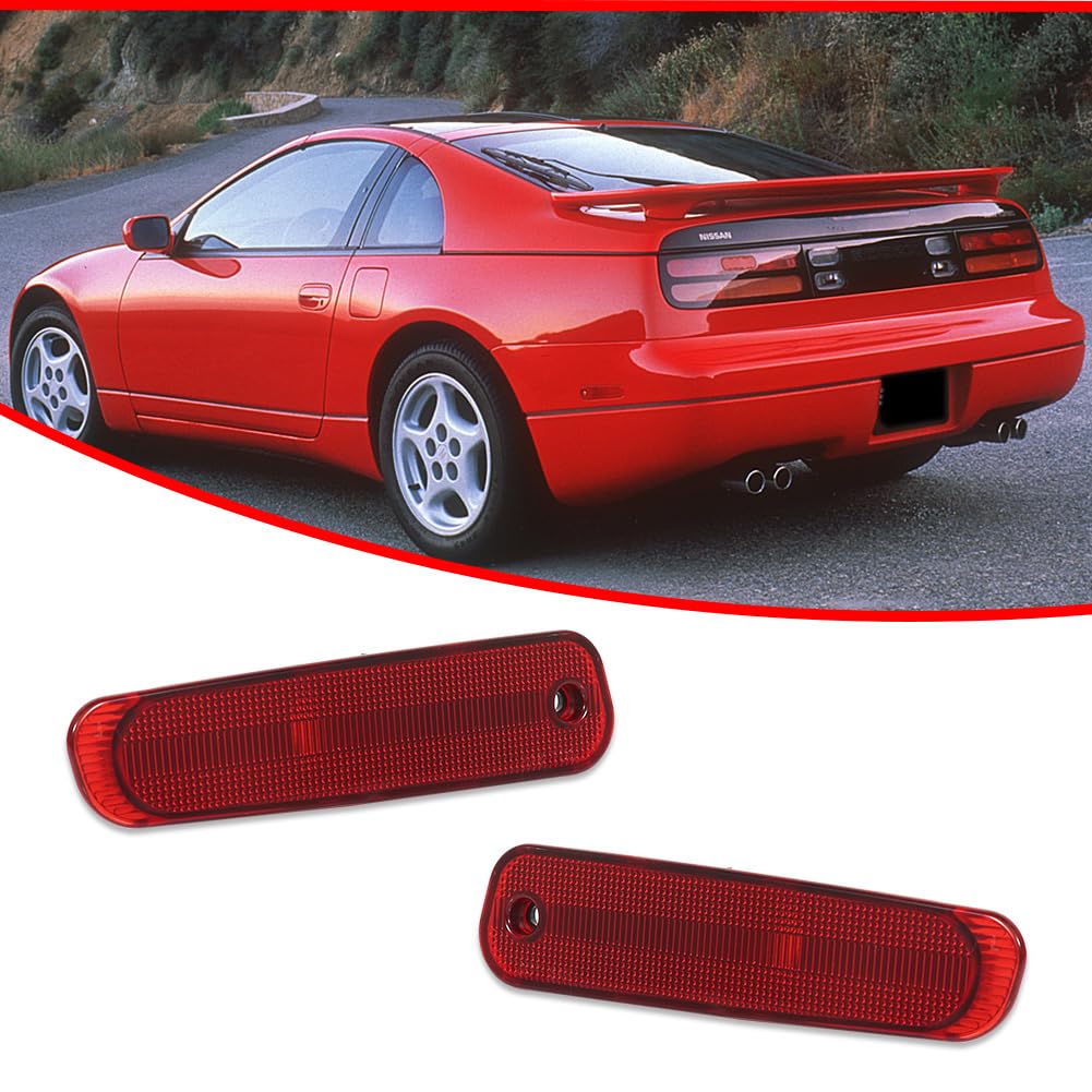 ♨️ページ Amazon.com: GTINTHEBOX Red Lens Rear Bumper Side Marker