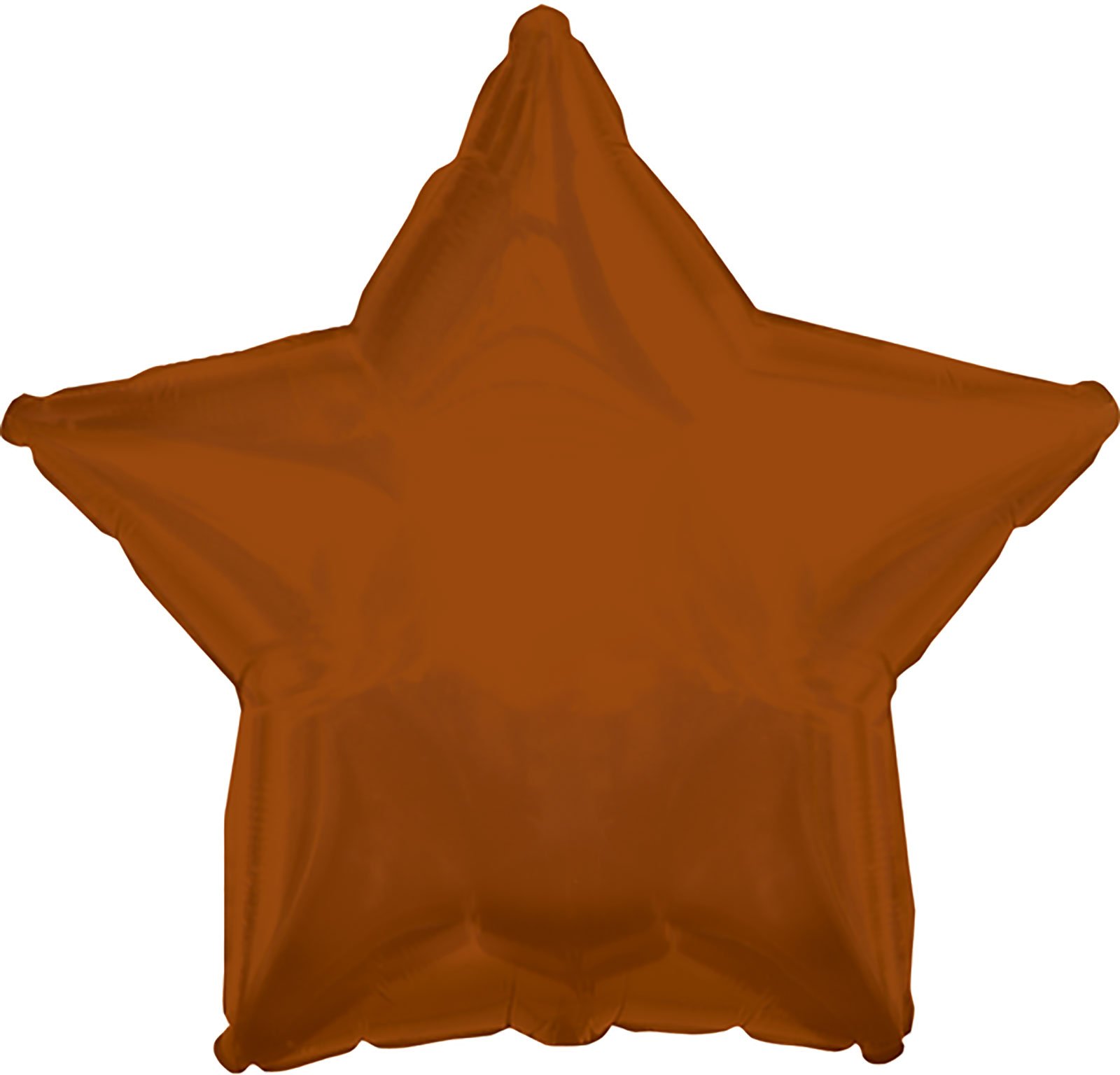 CTIIndustries Corporation Brown Star Foil Balloon