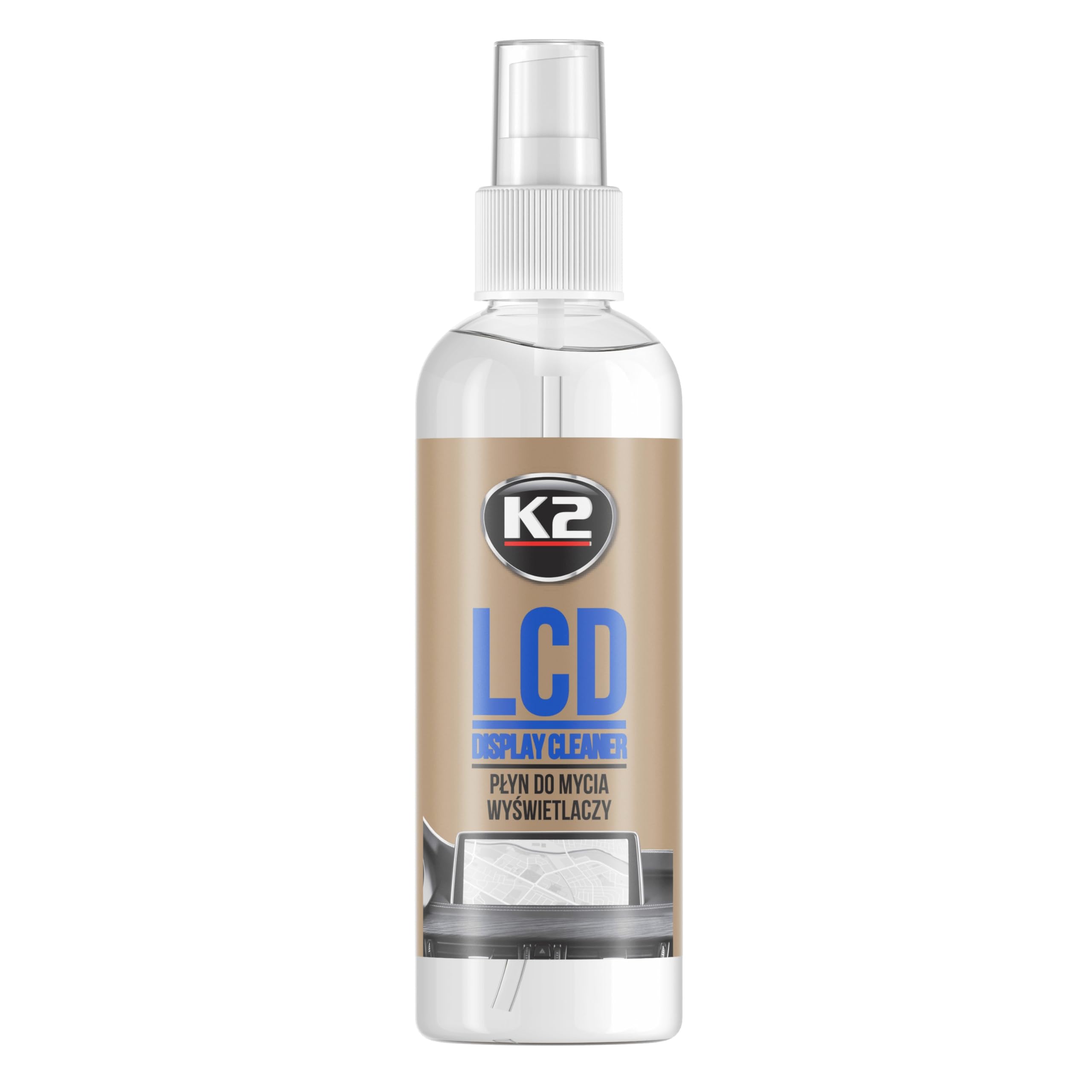 K2 Display Cleaner – 250 ml Pump-Spray