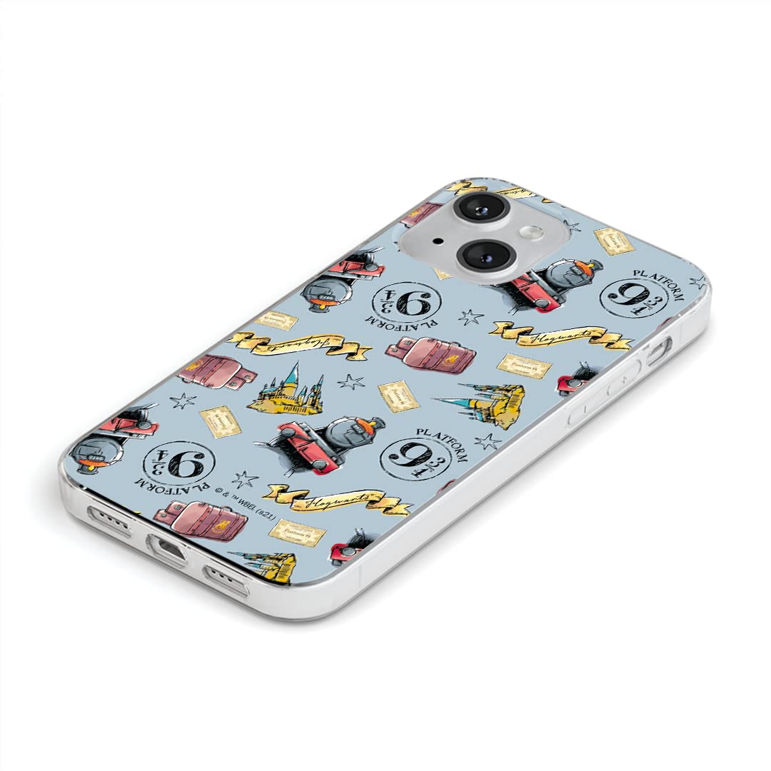 Ert Group Cover Per Xiaomi Redmi Note 11 Pro 4G/5G – Custodia Ufficiale Harry Potter Modello 070 – Parzialmente Trasparente - 6
