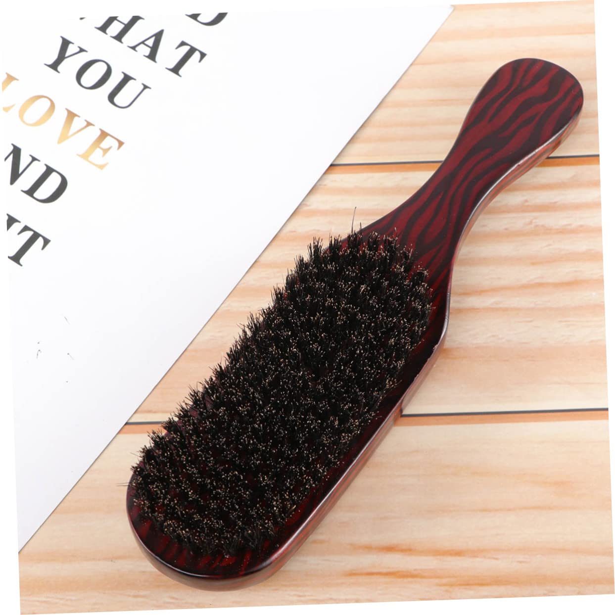 MAGICLULU Cepillo De Pelo Ergonómico De 2 Piezas Con Cerdas Naturales Que Desenreda Y Peina Tu Cabello.
