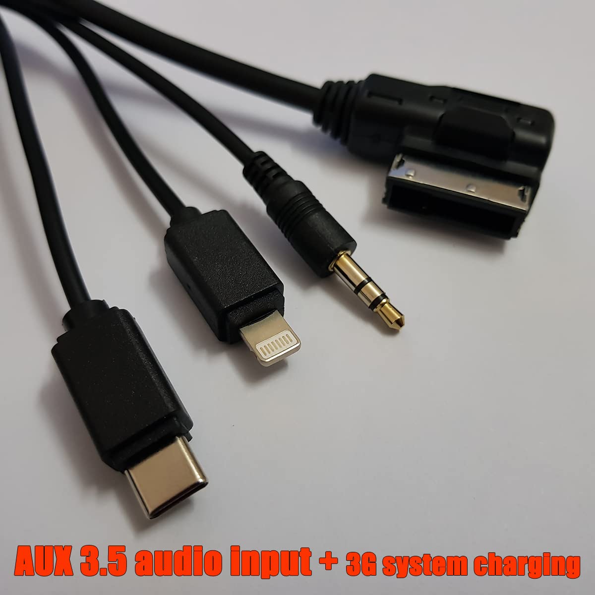 Amazon.com: Bojer AMI MDI MMI to AUX 3.5 Cable Audio Music