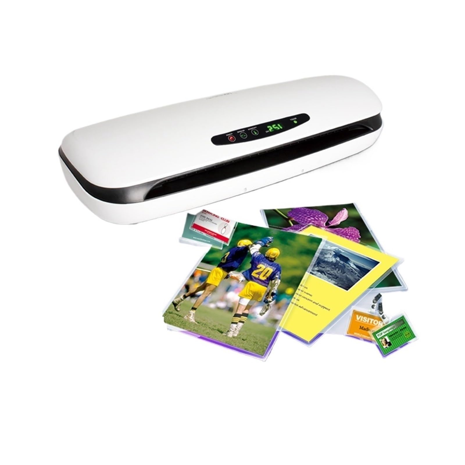Plastificatrice, macchina plastificatrice A3 Plastificatrice A4 Foto File Menu Macchina plastificatrice PL-1310 Per ufficio, scuola