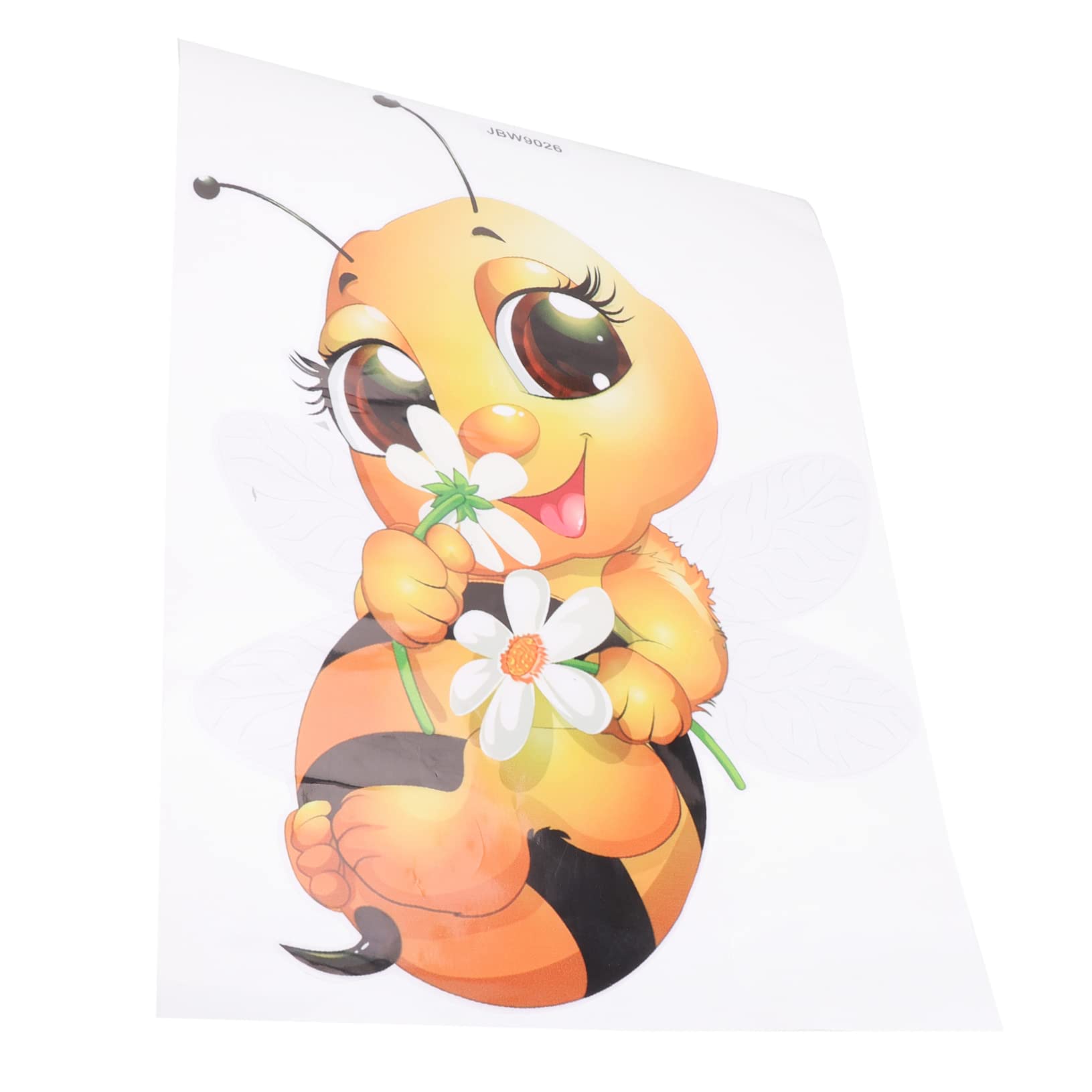 4 Piezas Calcomanías de Pared de Abejas Autoadhesivas para Decoración de Habitaciones Infantiles y Guarderías Decoración