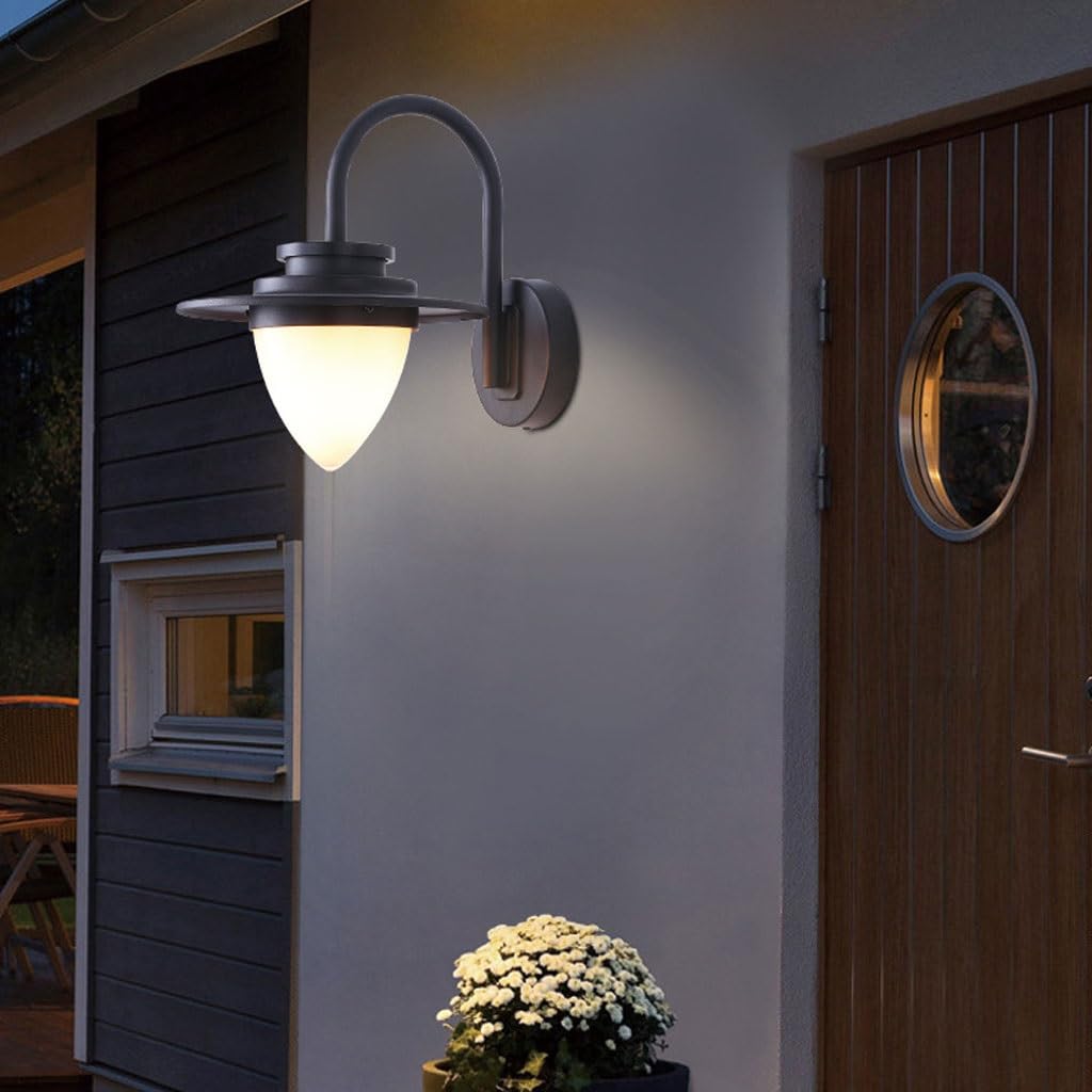 Applique Murale Exterieur Applique extérieure étanche Jardin extérieur Villa Balcon Cour Applique allée Couloir escalier Applique Luminaire Exterieur